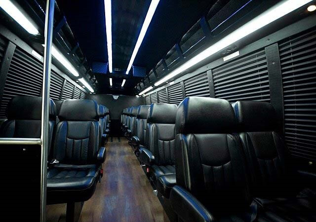 37 Passenger Executive Mini Coach interior